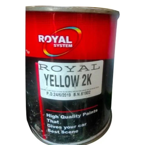 Royal System Yellow 2K Oil Base Paint