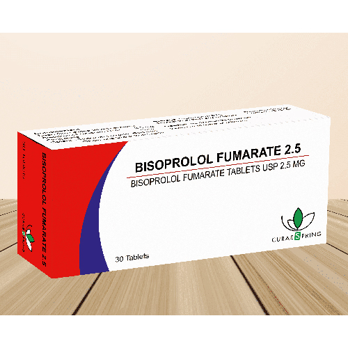 2.5 mg Bisoprolol Fumarate Tablets USP