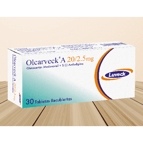 20-2.5 mg Olmesartan Medoxomil S Amlodipina Tablets