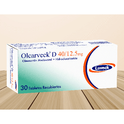 40-12.5 mg Olmesartan Medoxomil Hidroclorotiazida Tablets