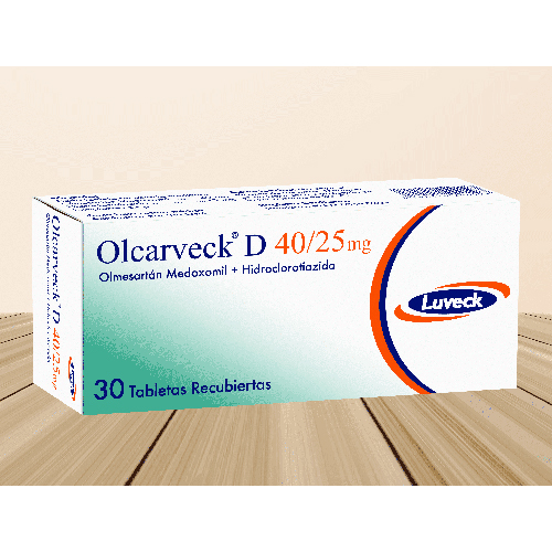 40-25 mg Olmesartan Medoxomil Hidroclorotiazida Tablets