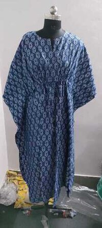 Hand Block Print Kaftan