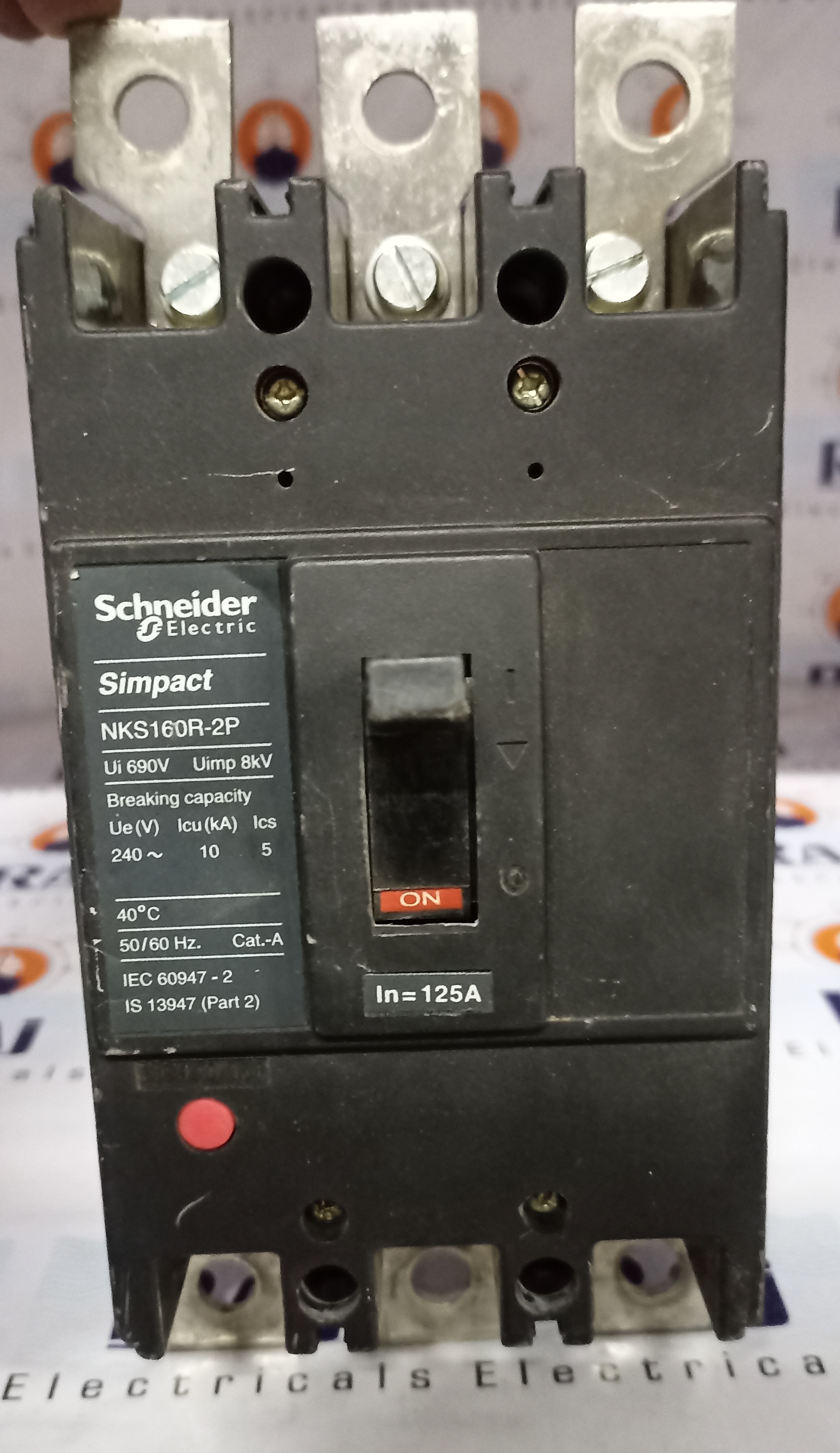 SCHNEIDER SIMPACT (NKS 160R-2P) 125A 3P MCCB