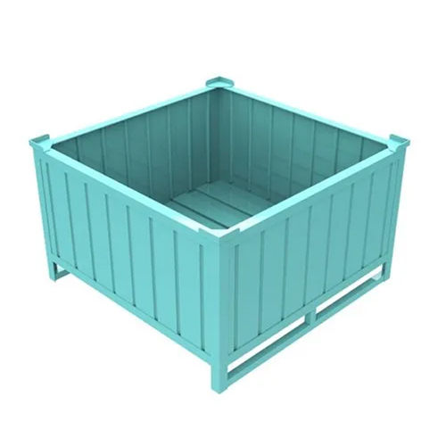 Heavy Duty Steel Pallet - Color: Blue