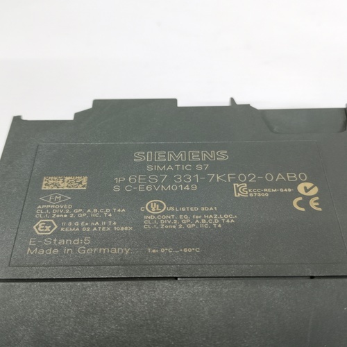 SIEMENS SIMATIC S7-300 6ES7331-7KF02-0AB0 INPUT MODULE