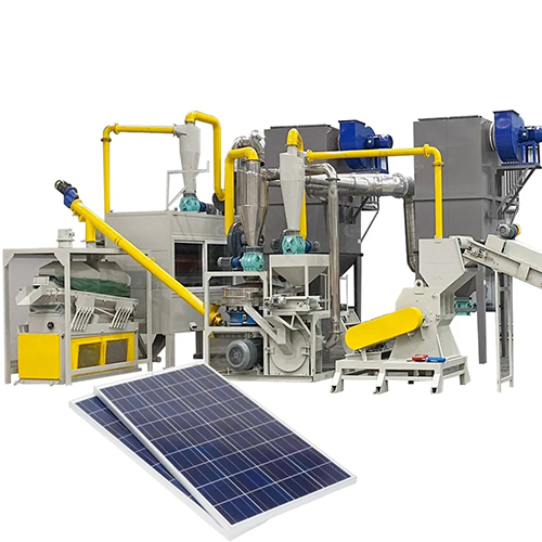 Solar Panel Recycling Production Line Photovoltaic Solar Panels Recycling Machine