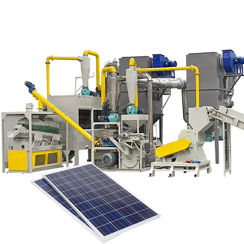 Solar Panel Recycling Production Line Photovoltaic Solar Panels Recycling Machine