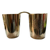Bronze Glass - Copper And Brass, Customized Sizes Available , Polished Modern Design