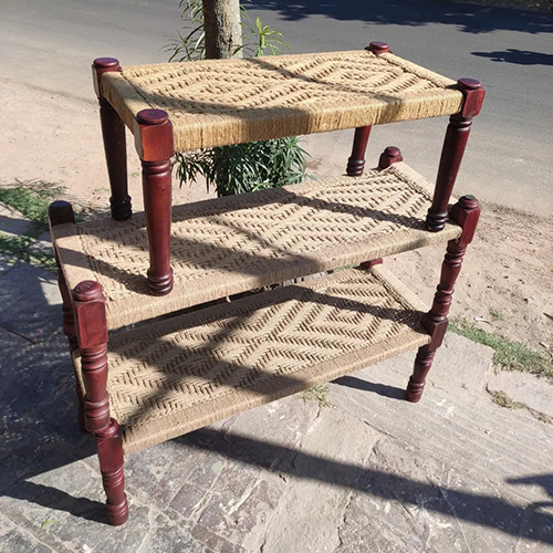 Wooden Charpai Serving Table