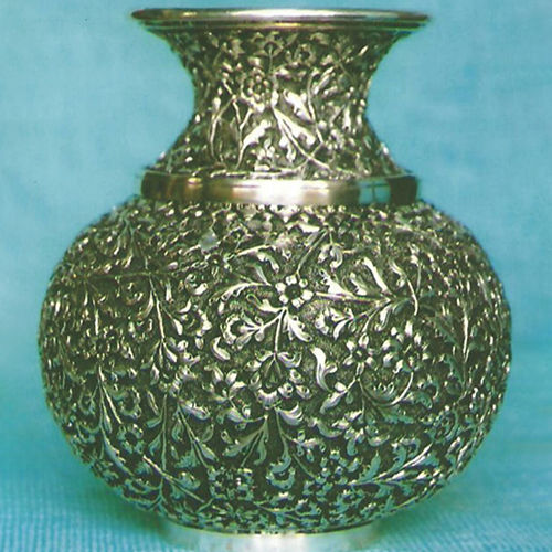 Silver Kalash - Color: As Per Availability