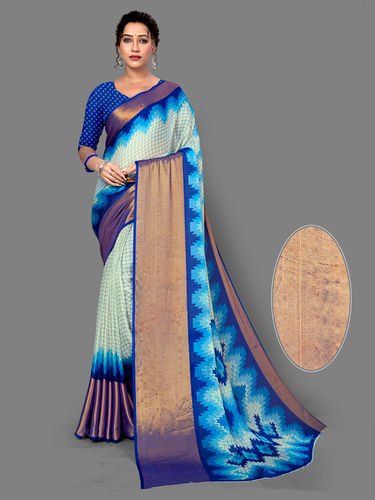 Chiffion Printed Saree