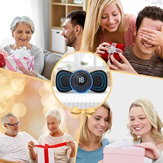 Rechargeable Full Body Massager for Pain Relief butterfly mini massager ems massager neck massager for cervical pain mini massager For Shoulder Arms Legs