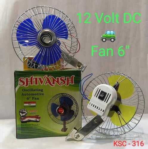 12V Dc Fan 6Inch - Blade Diameter: 6 Inch (In)