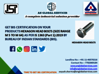 BIS registration and ISI certification