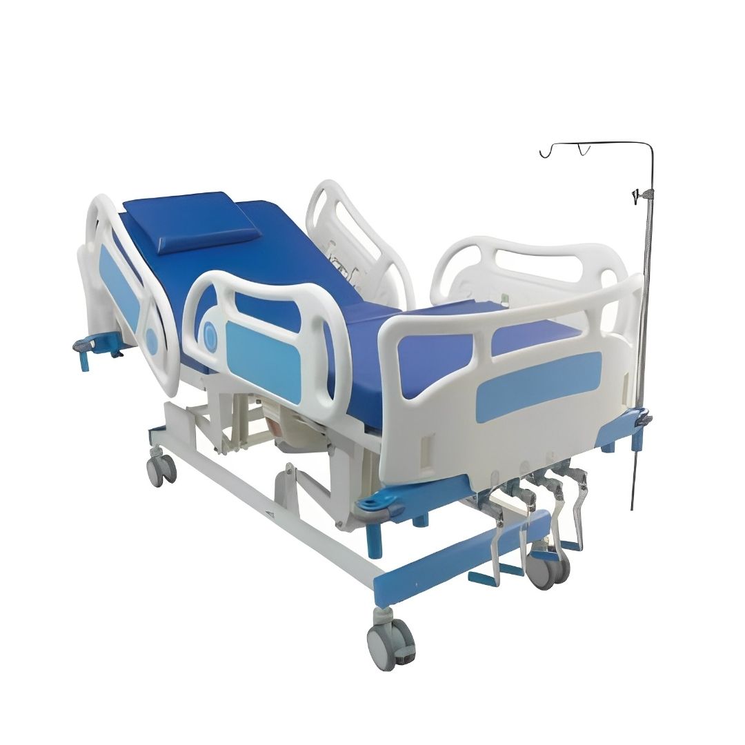 I.C.U BED FIVE FUNCTIONAL MANUAL HOSPITAL BEDs