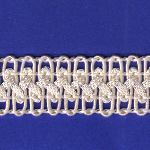 Embroidered Braided Laces 04-0195