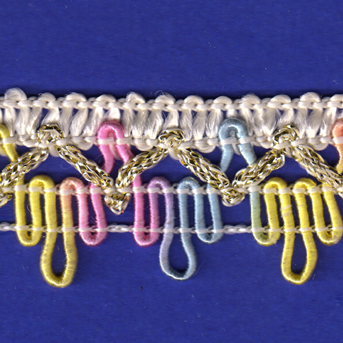 Embroidered Braided Laces 04-91