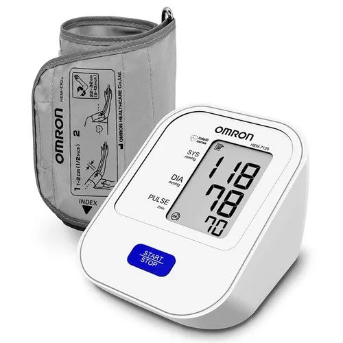 White Omron Bp Monitor