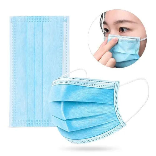 3 Ply Disposable Face Mask Age Group: Suitable For All Ages