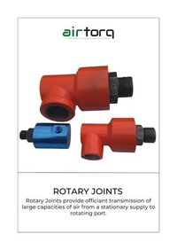 Pneumatic Rotary Joints - Stainless Steel, Different Sizes Available | Welding Connection, Galvanized Surface Treatment, Industrial Use