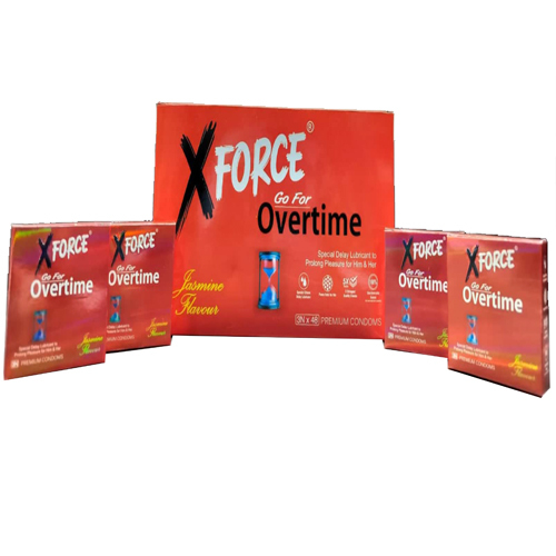 X Force Jasmin Flavour Premium  Condoms