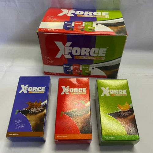 X Force Premium Condoms Pack of 3