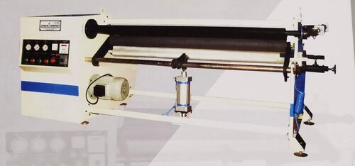 Single Shaft Rewinding Machine