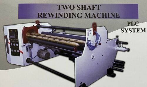 Double Shaft Automatic Rewinding Machine