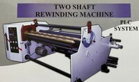 Double Shaft Automatic Rewinding Machine - Power Source: Electricity