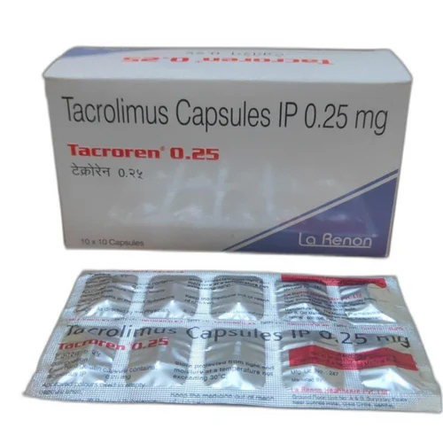 0.25 Mg Tacrolimus Capsules Ip Specific Drug