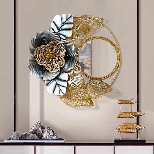 Mirror Flower design Wall Mirror