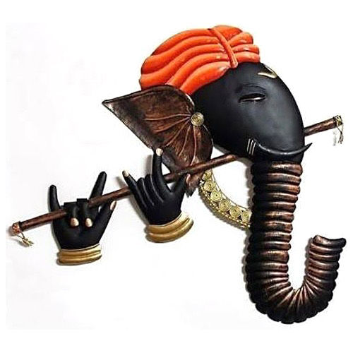 Bansuri Ganesha wall Hanging