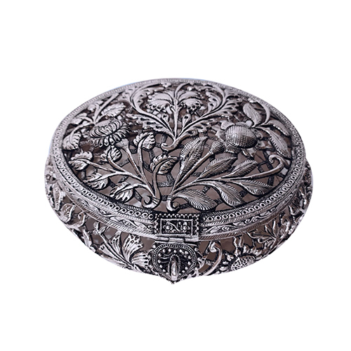 Silver Plated Designer Jewellery Box