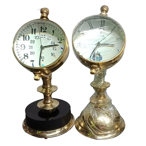 Brass Table Clock
