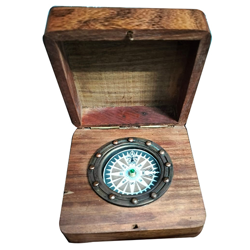 Brass Navigation Pocket Solid Brass Compass