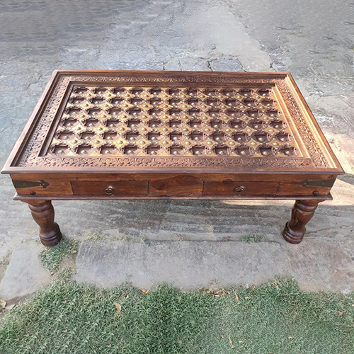 Wooden Vintage Style Coffee Table