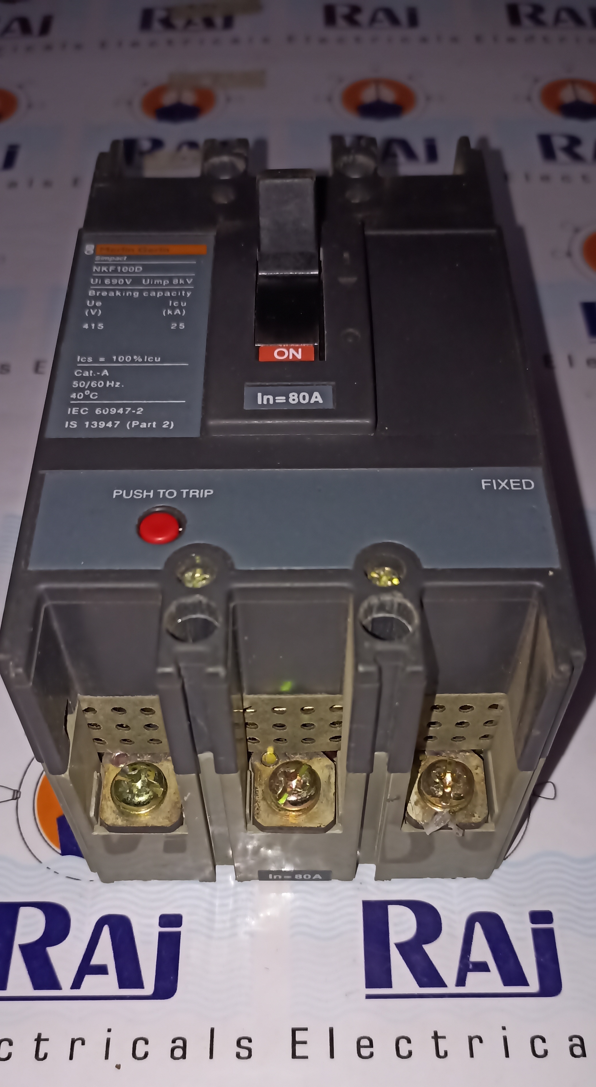 MERLIN GERIN (NKF100D) 80A 3P MCCB