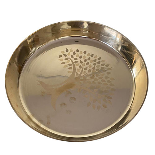 Bronze Designer Plate - Color: As Per Availability