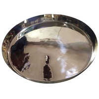 Bronze Thali - Color: As Per Availability