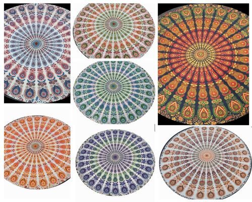 Multi Color Round Wall Hanging