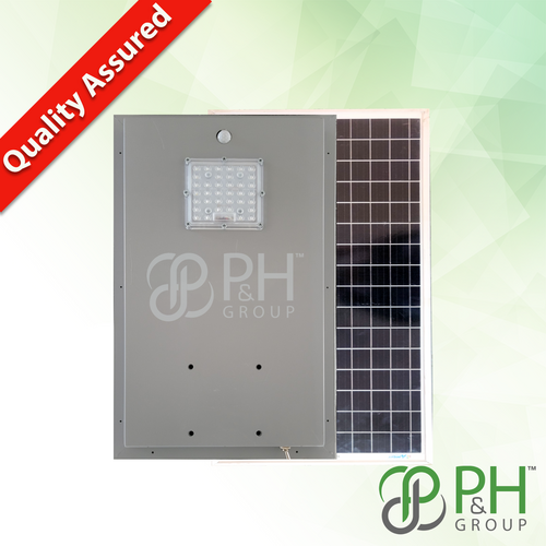 12W Karron Solar All In One Street Light - Color: Cw