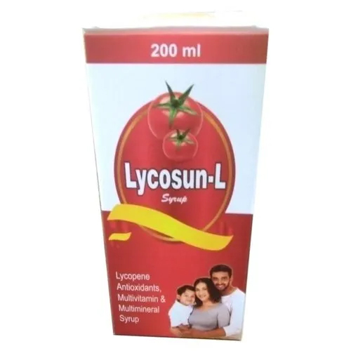 Lycopene Antioxidants Multivitamin Multimineral Syrup General Medicines