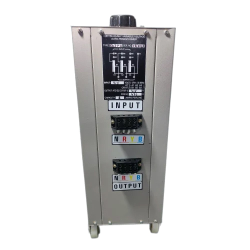 5A 3 Phase Close Type 0-480 Volt Transformer Efficiency: High