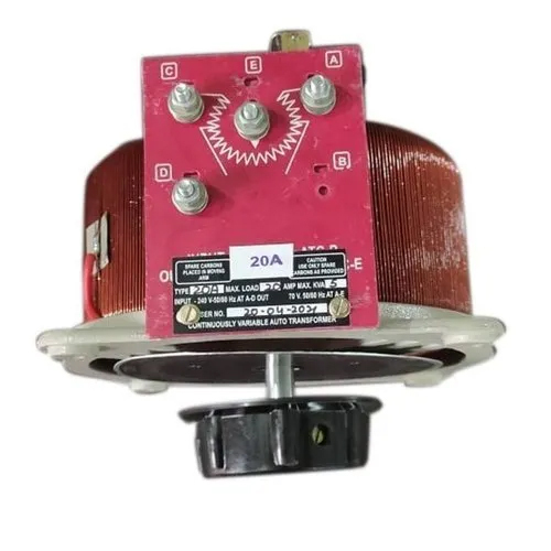 20 A Open Type Variable Auto Transformer