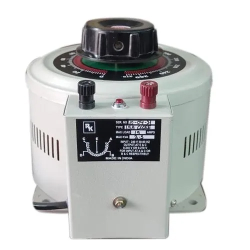 15 A Close Type Variable Auto Transformer Efficiency: High