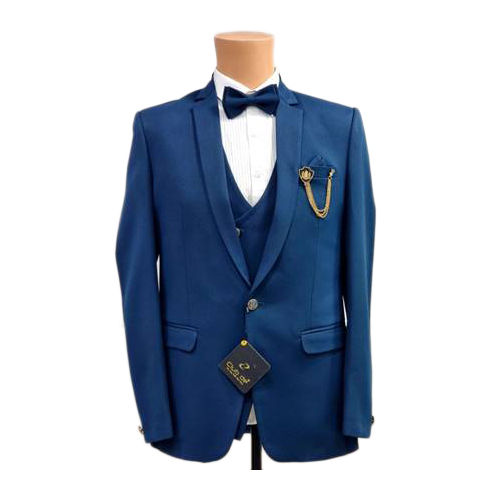 Classic Suits Blue Coat Set