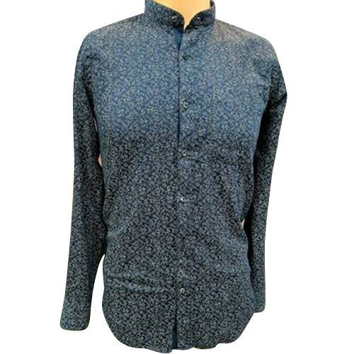 Washable Black Printed Shirt