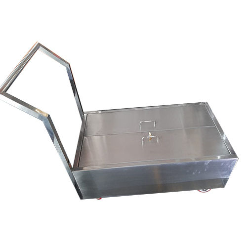 Stainless Steel Close Box Trolley