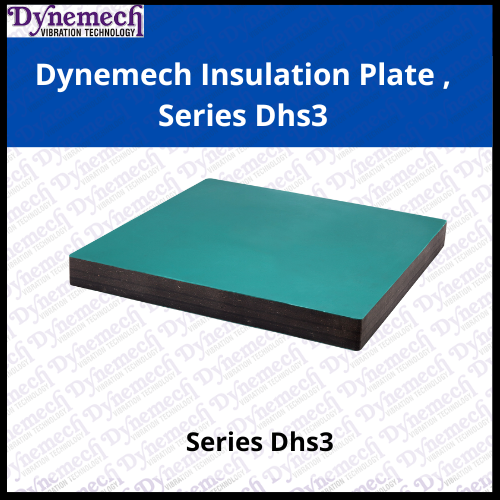 Dynemech Shock Absorbing Rubber Pad For Industry Series Dhs3