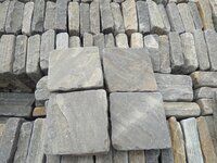 Sagar Black Sandstone Paving Slabs Tiles